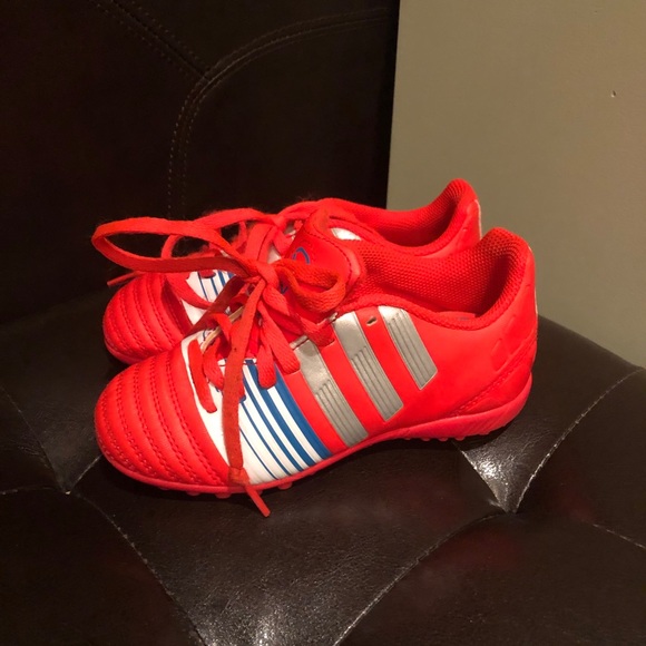 Kids adidas soccer shoes
